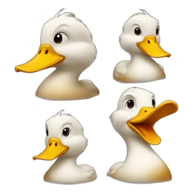 Canard sticker