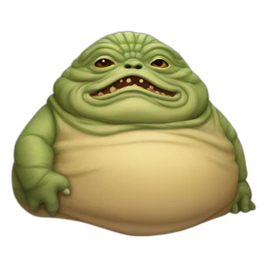Jabba the hutt sticker