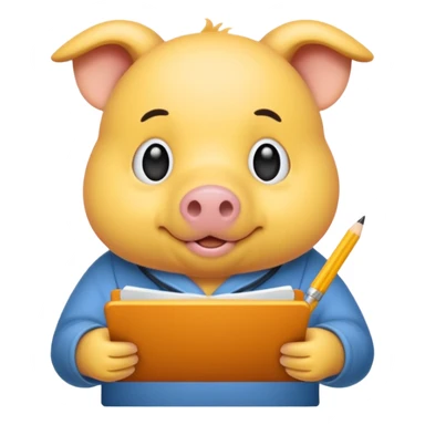 code writing Ginepig sticker