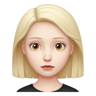 Uncanny valley sticker