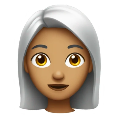 intrigued woman sticker