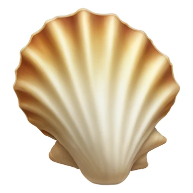 open seashell sticker