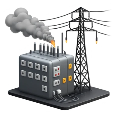 exploded substation sticker