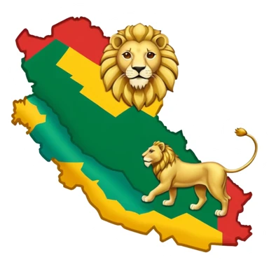  نقشه ایران شیروخورشید محمد رضاشاه پهلوی sticker