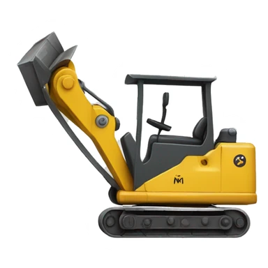 Máquina retroescaladora   sticker