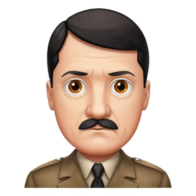 Black Hitler  sticker