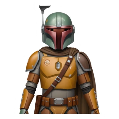 the mandolarian sticker