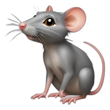 Rat from South India sticker