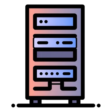 computer server rack sticker