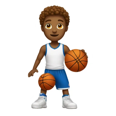 petter griffin playing basketball sticker
