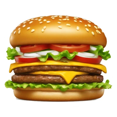 one juicy whopper burger king sticker