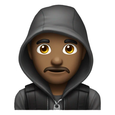 Robber wmoji sticker