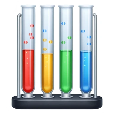 Test tubes sticker