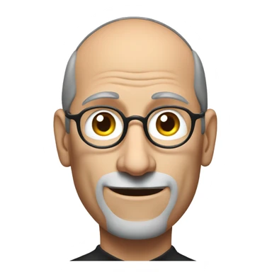 Steve Jobs shows okay sign sticker