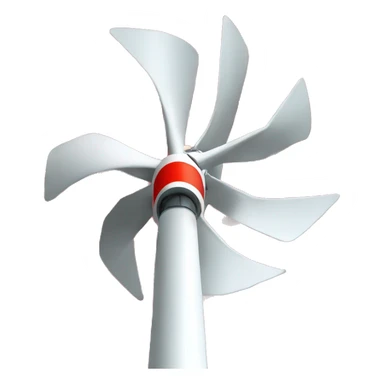 wind generator Türkiye flag sticker
