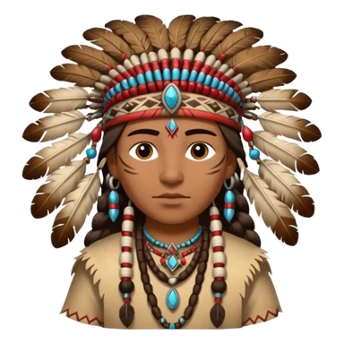 Native American sticker
