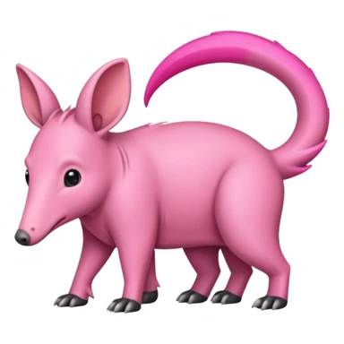 In Aardvark with a long long long long long long long long long long long tail sticker