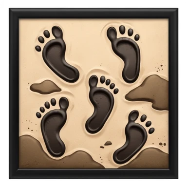 black foot pints  sticker