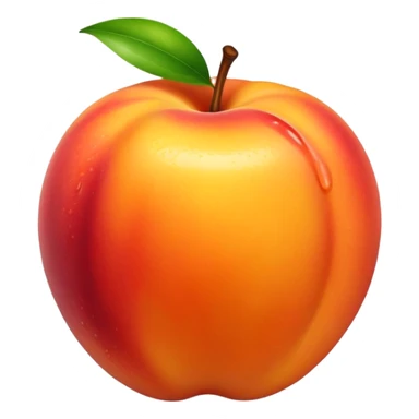 Wet Nectarine sticker