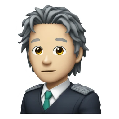 Neito Monoma  mha sticker