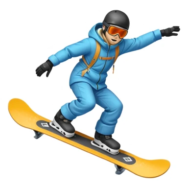 snow jibbing rail sticker