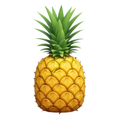 Pineapple slice sticker