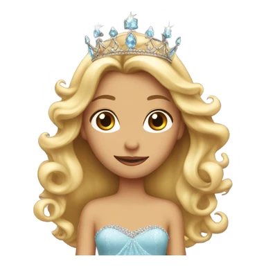 emoji de princesa sticker