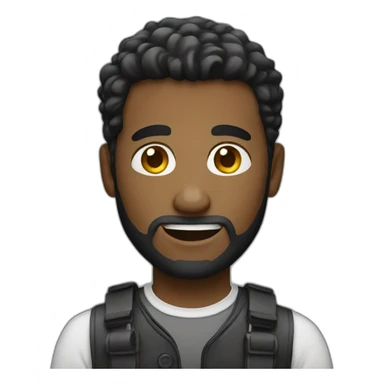 white men using iphone sticker