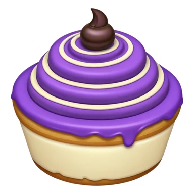 purple dessert sticker