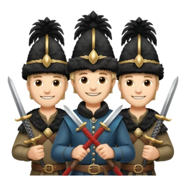 3 musketeers sticker