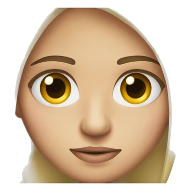 Cara con ojeras y cansado sticker