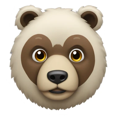 Oso enojado  sticker