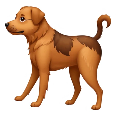 The dog is itching because of fleas, there are ticks and fleas around her sticker