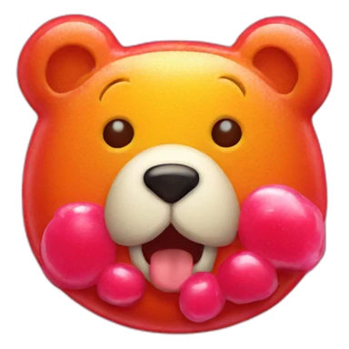 Gummybearcandy sticker