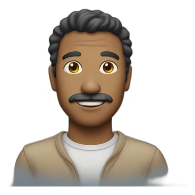 Man who says « mon pied » sticker