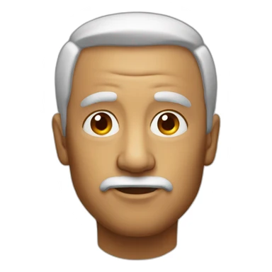 Old head with young body sticker