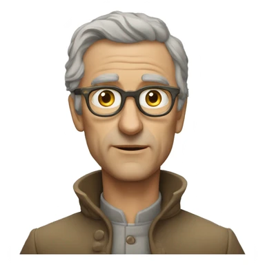 Norman thavaux avec un regard dragueur perturbant sticker