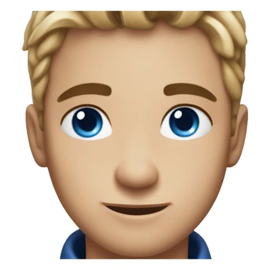 Australien shemerd brow and blue eyes sticker