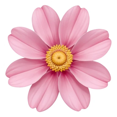 I want a flower for my hair pastel pink sticker