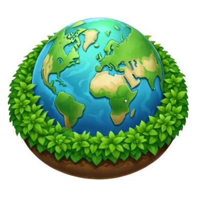 earth lawn sticker