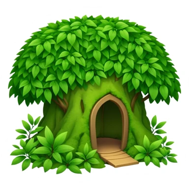 Bush Hideout sticker