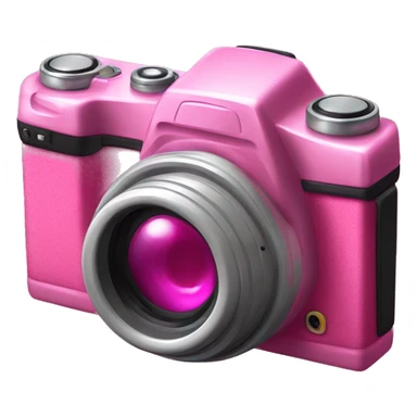 y2k digital pink camera sticker