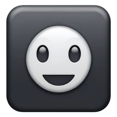 White checker sticker