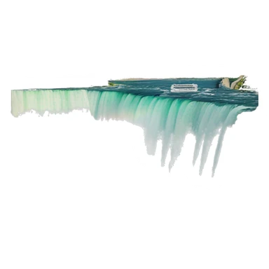 rainbow niagara falls sticker