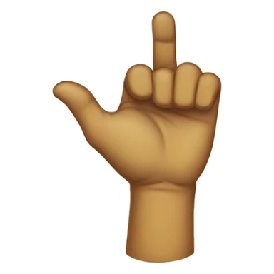 hand on the back of the neck sticker