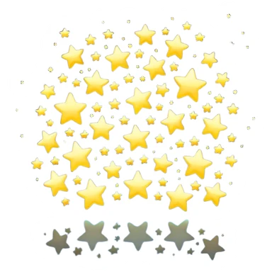 small stars sticker