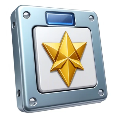 A big battery eating a yugioh card sticker