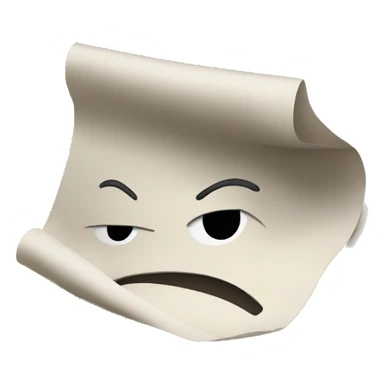 ripping paper sticker