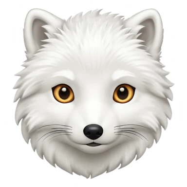 arctic fox sticker