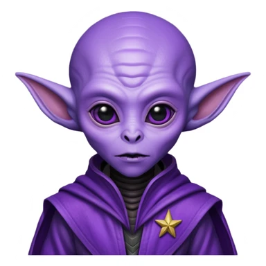 happle alien in star war sticker